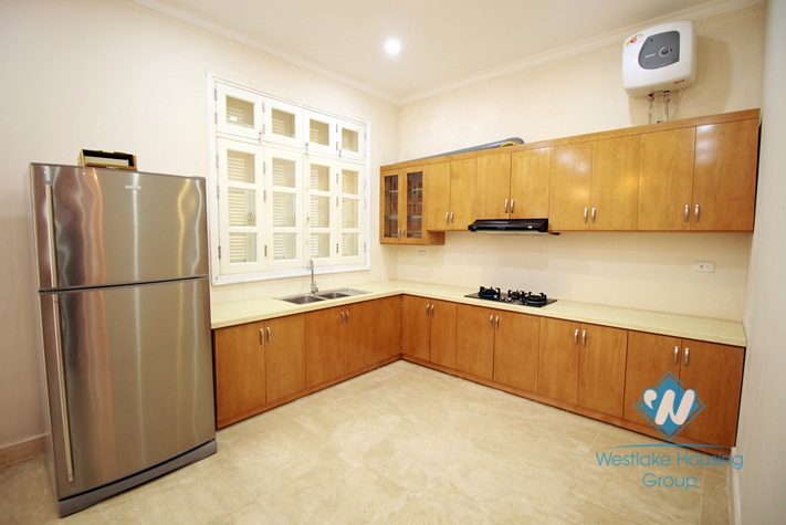 Newly renovated house with back yard and garage for rent in Ciputra Ha Noi